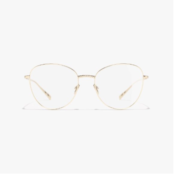 👓 Chanel Round Eyeglasses - Picture 7 of 9